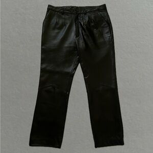 Vintage 90’s Excelled Men’s Collection Leather Pants. Size 34.